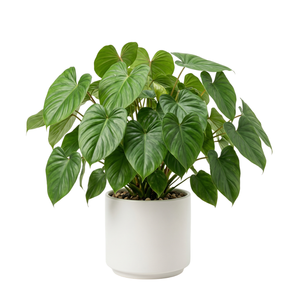 Philodendron plant in pot